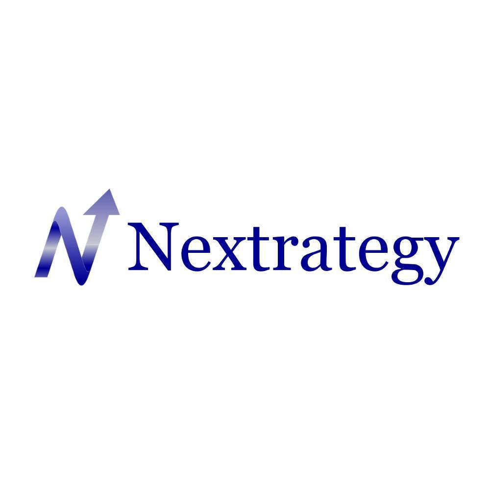 「Nextrategy」のロゴ作成