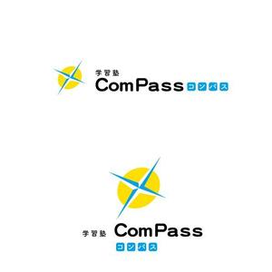 marukei (marukei)さんの学習塾「学習塾ComPass」のロゴへの提案