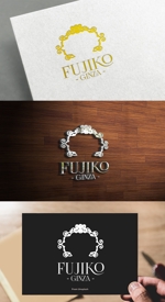 athenaabyz ()さんの銀座の新店ラウンジ「FUJIKO -GINZA-」のロゴへの提案