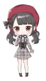 みゃーこ (rococo9)さんのピアノをモチーフにした萌え系女の子のデフォルメキャラクターへの提案