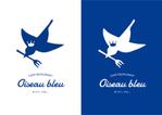 mutocoさんのカフェレストラン『Oiseau　bleu』のロゴ、ロゴマークへの提案