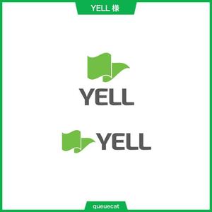 queuecat (queuecat)さんの飲食店経営の会社 YELLの企業ロゴへの提案
