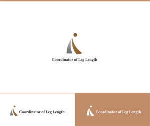 動画サムネ職人 (web-pro100)さんの脚の長さを調整する資格「脚の長さコーディネーター」のロゴへの提案