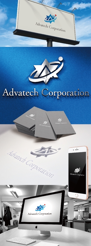 k_31 (katsu31)さんのイスラエルと日本を結ぶ企業「Advatech Corporation」アドバテック株式会社のロゴへの提案