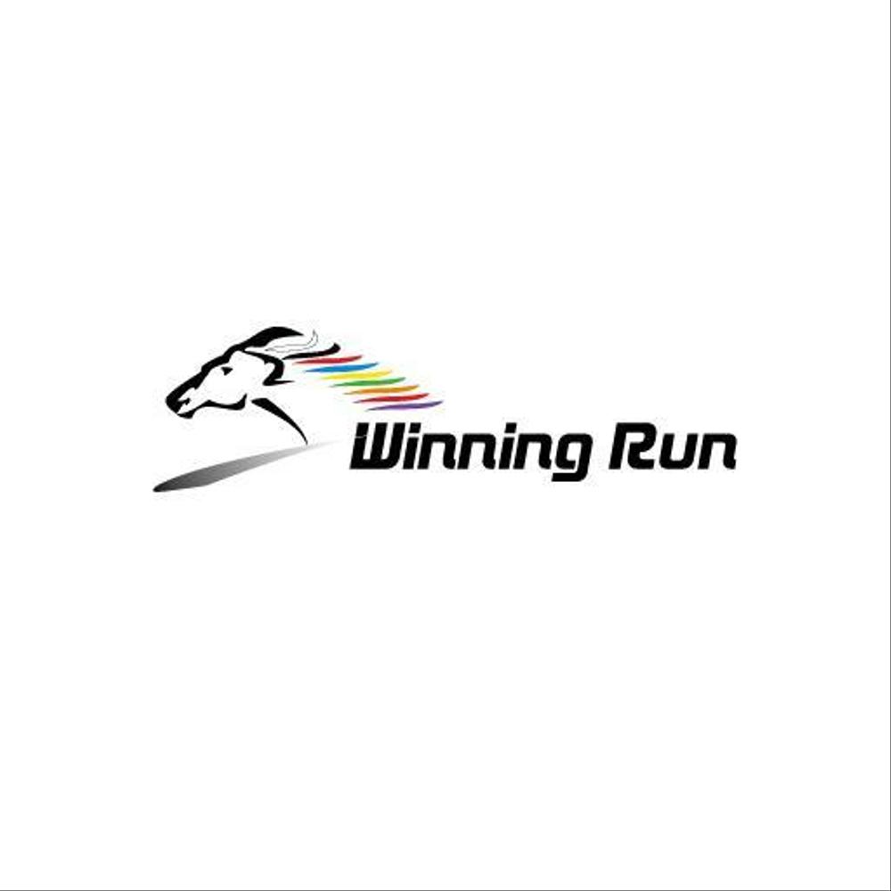 「Winning　Run」のロゴ作成