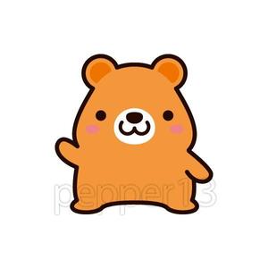 植村 晃子 (pepper13)さんの育児相談アプリのクマのキャラクターデザインへの提案