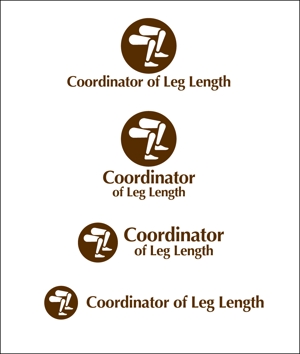 queuecat (queuecat)さんの脚の長さを調整する資格「脚の長さコーディネーター」のロゴへの提案