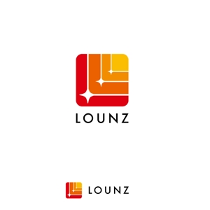 marutsuki (marutsuki)さんのエンタメマッチングアプリ　「LOUNZ」　ロゴへの提案