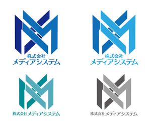 北国のホームズ (homuzu0913)さんのIT企業「株式会社メディアシステム」リニューアル　ロゴ制作への提案