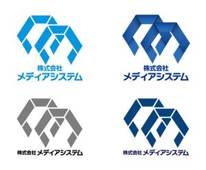 北国のホームズ (homuzu0913)さんのIT企業「株式会社メディアシステム」リニューアル　ロゴ制作への提案
