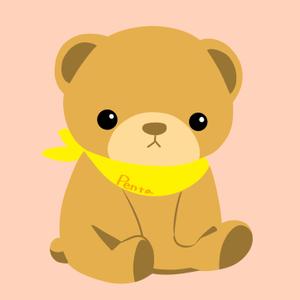 おにぎりうめこ ()さんの育児相談アプリのクマのキャラクターデザインへの提案