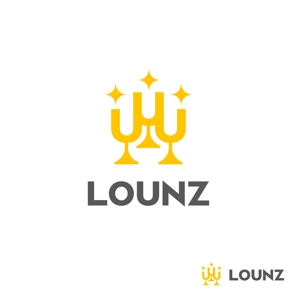 shinyakさんのエンタメマッチングアプリ　「LOUNZ」　ロゴへの提案