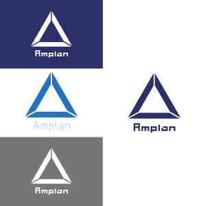 soma | oma ()さんの広告代理店 Amplan (社名)のロゴ作成への提案