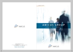 terutara (terutara)さんのグローバル人材会社「AMICUS GROUP」の総合パンフレットへの提案