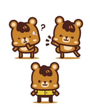 masato_illustrator (masato)さんの育児相談アプリのクマのキャラクターデザインへの提案