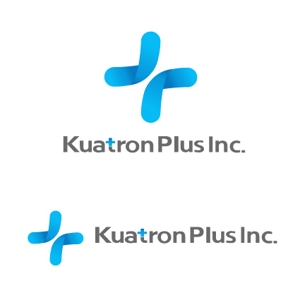 angie design (angie)さんの「Kuatron Plus Inc.」のロゴ作成（商標登録予定なし）への提案