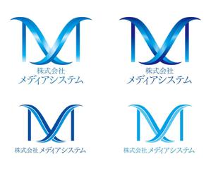 北国のホームズ (homuzu0913)さんのIT企業「株式会社メディアシステム」リニューアル　ロゴ制作への提案
