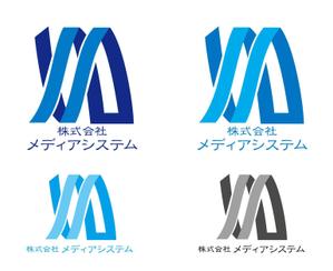 北国のホームズ (homuzu0913)さんのIT企業「株式会社メディアシステム」リニューアル　ロゴ制作への提案