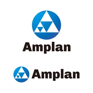 tsujimo (tsujimo)さんの広告代理店 Amplan (社名)のロゴ作成への提案