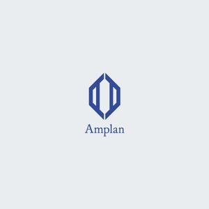 GM_DESIGN (GM_DESIGN)さんの広告代理店 Amplan (社名)のロゴ作成への提案