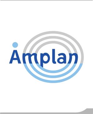 KPN DESIGN (sk-4600002)さんの広告代理店 Amplan (社名)のロゴ作成への提案