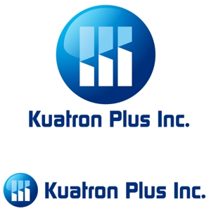 CF-Design (kuma-boo)さんの「Kuatron Plus Inc.」のロゴ作成（商標登録予定なし）への提案