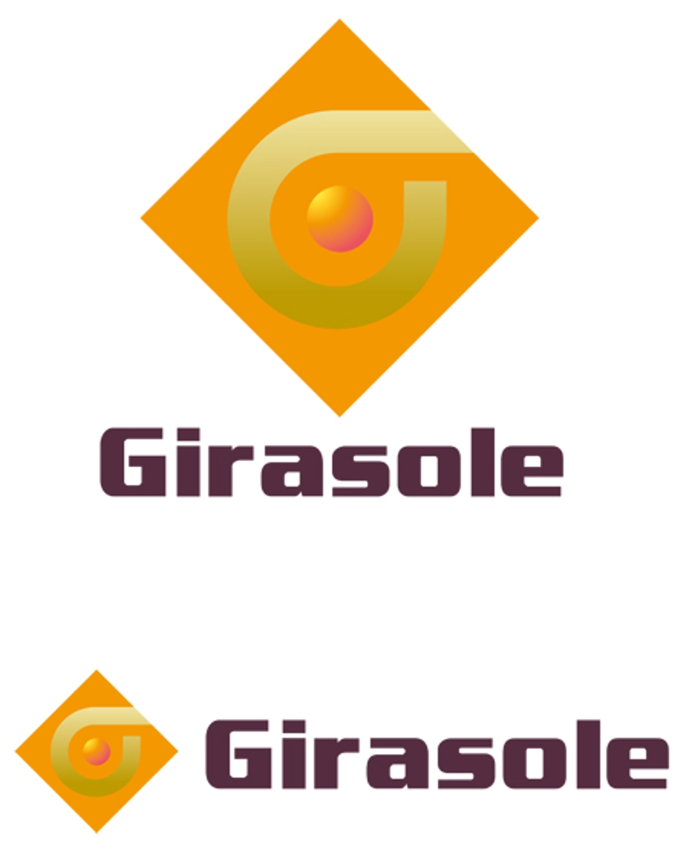 「Girasole」のロゴ作成