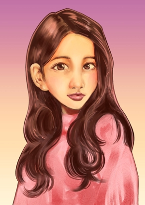 谷町四郎 (Jinsei_55)さんの美人の女性のイラスト  20歳の誕生日の祝いに。への提案