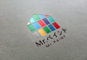 TYPOGRAPHIA (Typograph)さんの外壁塗装会社比較サイト「Mr.ペイント」ロゴ制作への提案