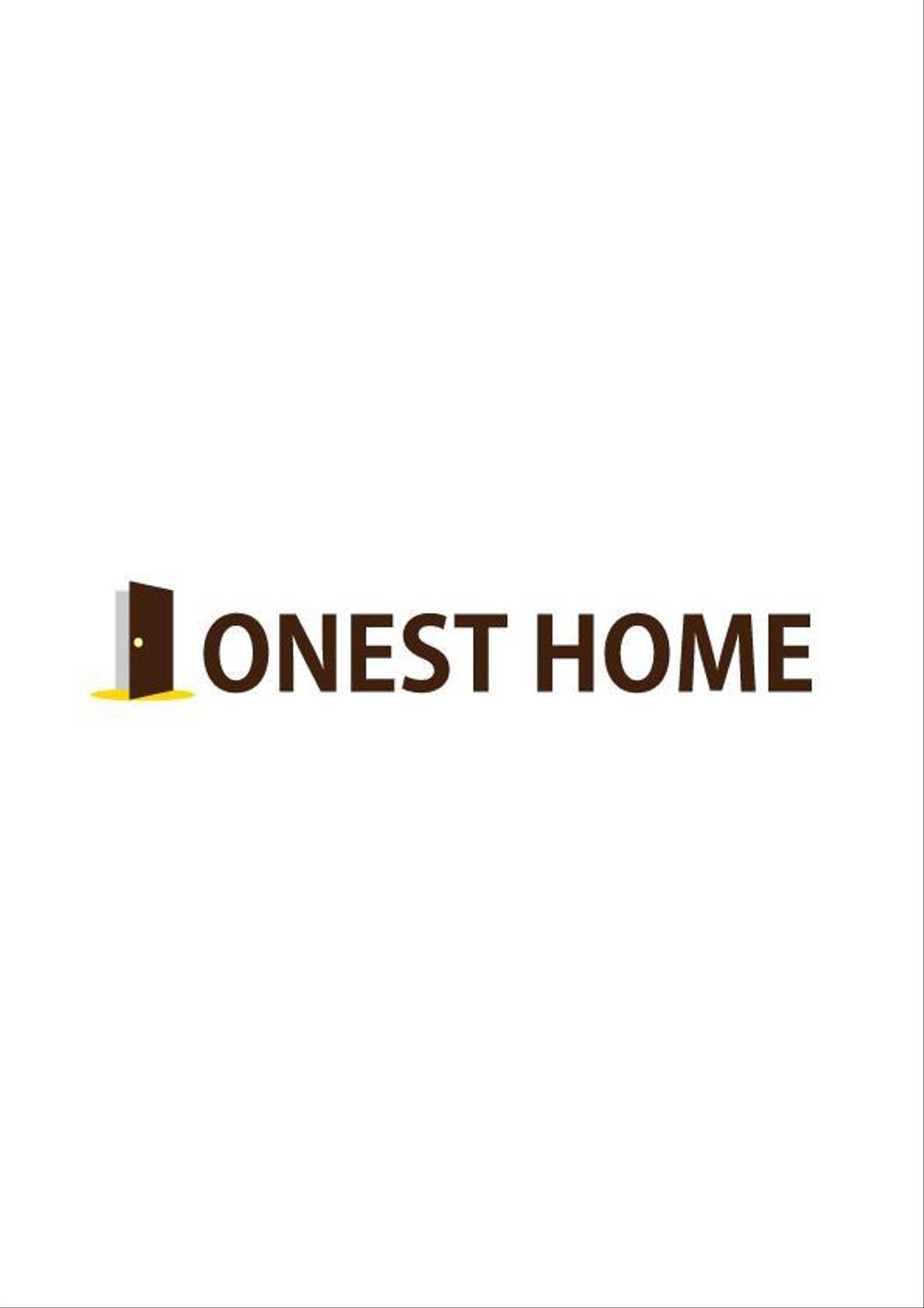 工務店「ONEST HOME」のロゴ