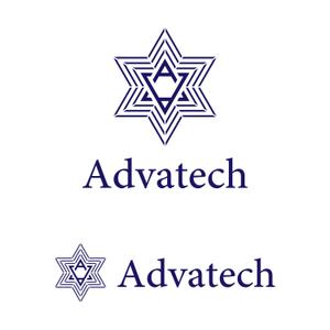 poppper (torifup)さんのイスラエルと日本を結ぶ企業「Advatech Corporation」アドバテック株式会社のロゴへの提案