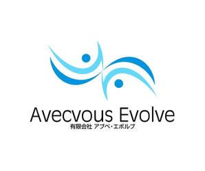 chanlanさんの総合人材サービス・採用コンサルティング「有限会社アベブ・エボルブ」の会社ロゴへの提案