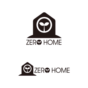 青木健太郎 (cementmilk)さんの「ZERO　HOMEという会社の名刺用のロゴです」のロゴ作成への提案