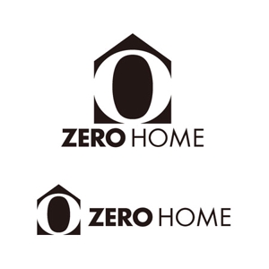青木健太郎 (cementmilk)さんの「ZERO　HOMEという会社の名刺用のロゴです」のロゴ作成への提案