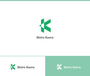 動画サムネ職人 (web-pro100)さんの新規飲食店（ビストロ）「BistroKaoru」のロゴへの提案
