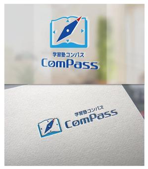 KR-design (kR-design)さんの学習塾「学習塾ComPass」のロゴへの提案