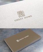 conii.Design (conii88)さんの工務店「ONEST HOME」のロゴへの提案