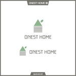 queuecat (queuecat)さんの工務店「ONEST HOME」のロゴへの提案