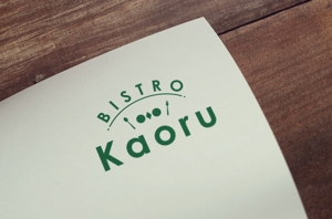 ALTAGRAPH (ALTAGRAPH)さんの新規飲食店（ビストロ）「BistroKaoru」のロゴへの提案