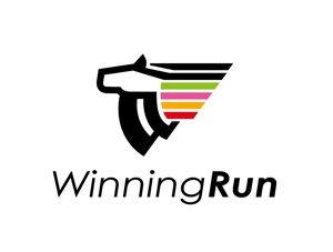 claphandsさんの「Winning　Run」のロゴ作成への提案