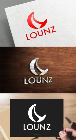 athenaabyz ()さんのエンタメマッチングアプリ　「LOUNZ」　ロゴへの提案