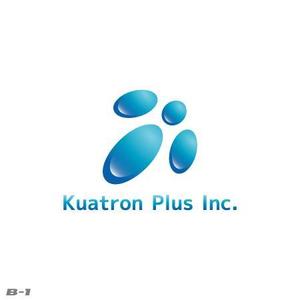 さんの「Kuatron Plus Inc.」のロゴ作成（商標登録予定なし）への提案