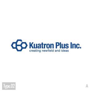 DECO (DECO)さんの「Kuatron Plus Inc.」のロゴ作成（商標登録予定なし）への提案