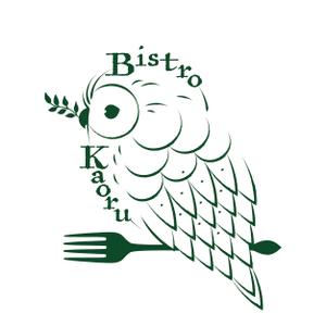 Q (Gi__________)さんの新規飲食店（ビストロ）「BistroKaoru」のロゴへの提案