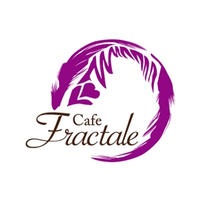 yu-ni0516さんの「Cafe Fractale  　カフェ　フラクタル」のロゴ作成への提案