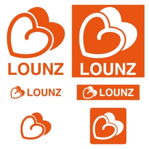 zumayo (payfor123)さんのエンタメマッチングアプリ　「LOUNZ」　ロゴへの提案