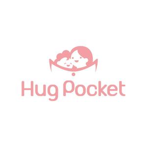 elevenさんの子育てマッチングアプリ「Hug Pocket」のロゴ　への提案