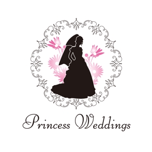 CHANA DESIGN (Chana)さんの「Princess Weddings」のロゴ作成への提案