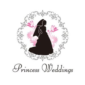 CHANA DESIGN (Chana)さんの「Princess Weddings」のロゴ作成への提案