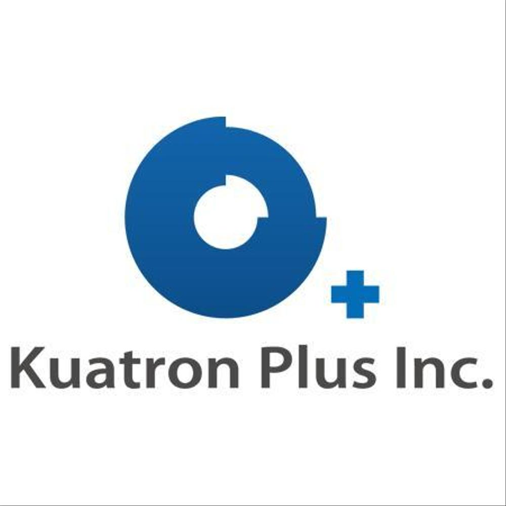 「Kuatron Plus Inc.」のロゴ作成（商標登録予定なし）